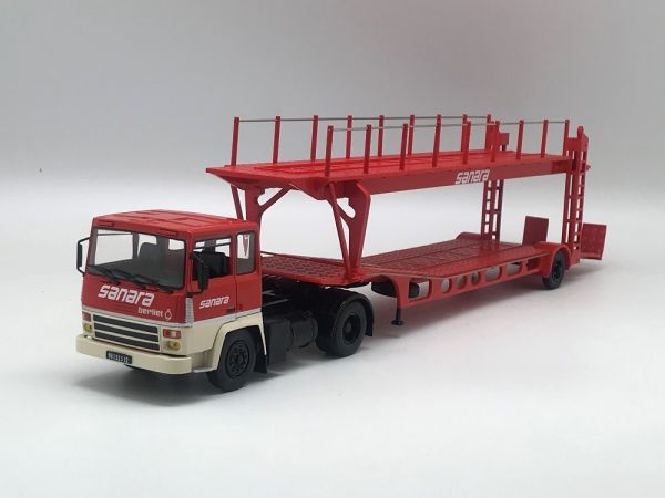 ODE094 - BERLIET TR250 4x2 con rimorchio portaauto SANARA - 1