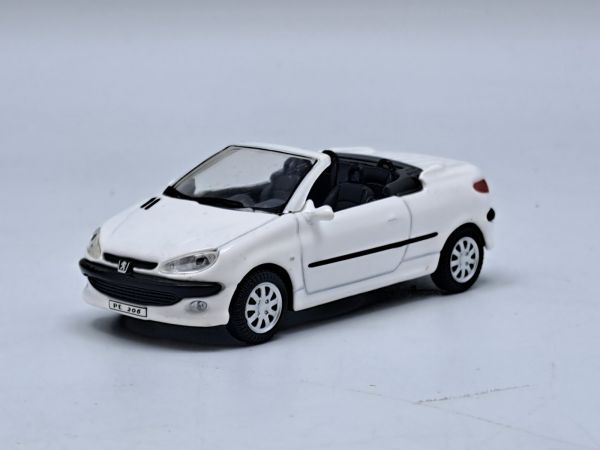 CAR21670 - PEUGEOT 206 Coupé Cabriolet Bianco - 1