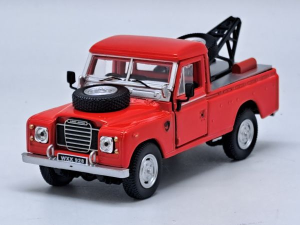 CAR54044 - LAND ROVER Pick-up Serie III Carroattrezzi Rosso - 1