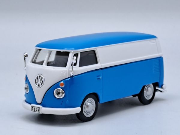 CAR60358 - VOLKSWAGEN Furgone Samba Tipo 1 Blu e Bianco - 1
