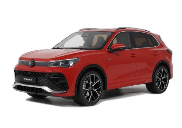 OT489 - VOLKSWAGEN Tiguan E TSI R-Line 2024 Rosso Metallizzato - 1