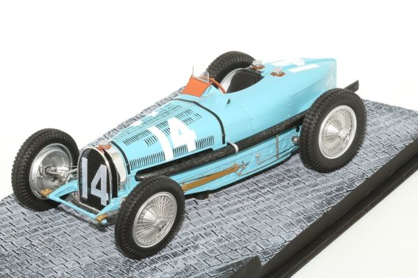 PANTHEON014 - BUGATTI Tipo 59 #14 ACF Grand Prix 1934 blu - 1