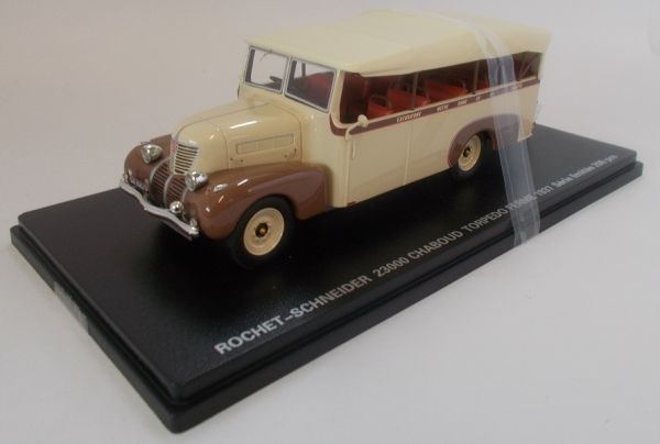 PER316 - Autobus ROCHET SCHEINDER 23000 Chabous Torpedo chiuso 1937 Escursioni Notre Dame De La Salette limitato a 200 copie - 1