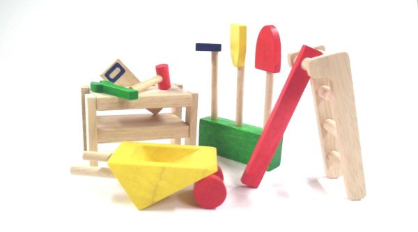 PLA9709 - Set da giardinaggio in legno - 1