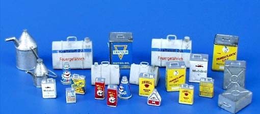 PLS106 - Vari barattoli di olio in miniatura per dipingere 25 pezzi - 1