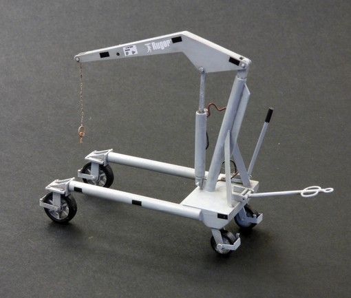 PLS4055 - Carrello di sollevamento in miniatura in kit da assemblare e verniciare - 1