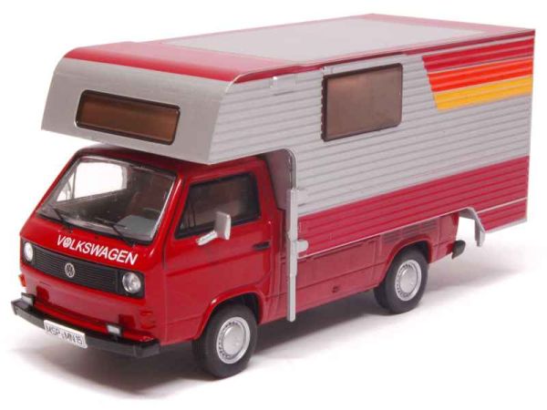 PRX11527 - Scatola rimovibile per camper VOLKSWAGEN T3 rossa - 1