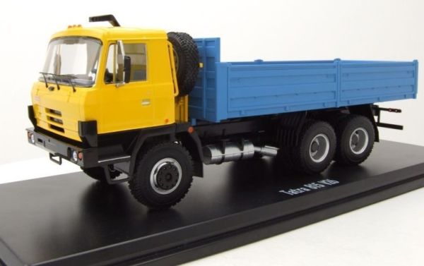 PRXPCL47062 - TATRA 815 V 26 6x4 giallo cabina pianale blu - 1