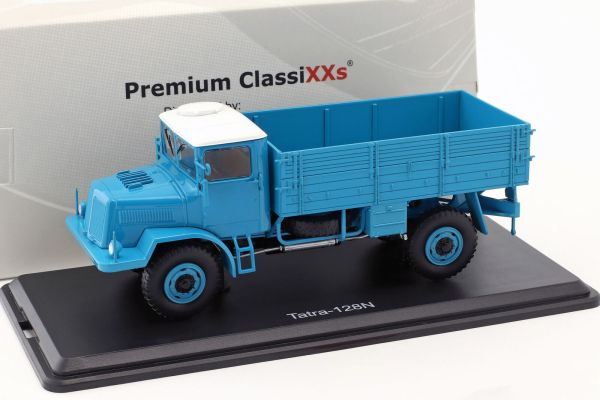 PRXPCL47076 - Portapacchi pianale TATRA 128N 1951 blu - 1