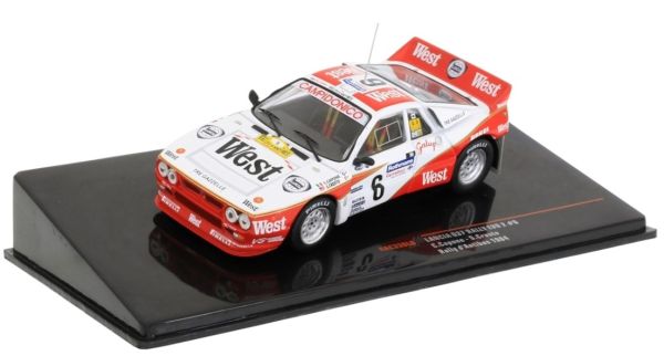 IXORAC339LQ - LANCIA 037 EVO 2 #6 Antibes Rally 1984 - 1