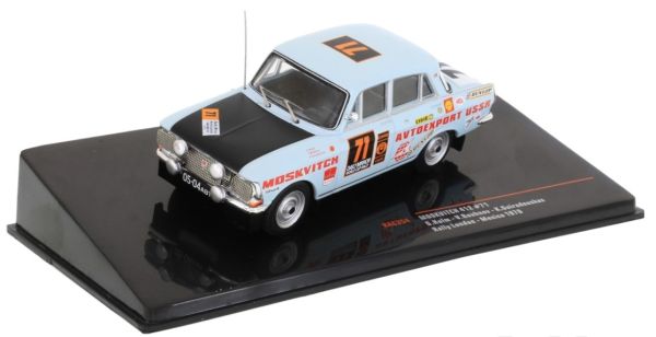 IXORAC354 - MOSKWITSCH 412 #71 Messico World Cup Rally 1970 - 1