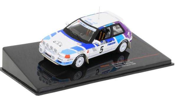 IXORAC358A - MAZDA 323 GTX #5 1000 Laghi Rally 1990 - 1