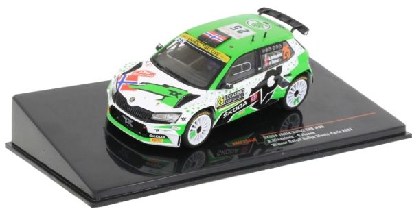 IXORAM788LQ - SKODA Fabia 2 EVO #25 Monte Carlo Rally 2021 - 1