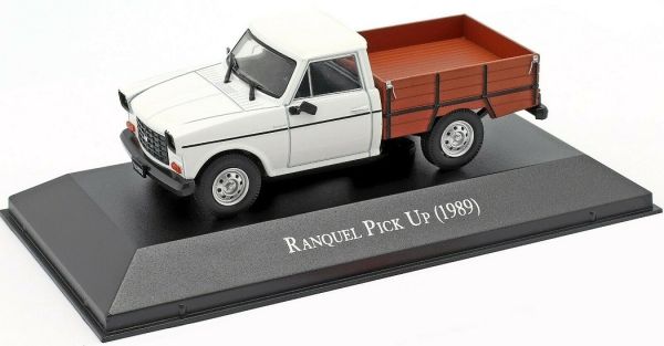 MAGARGAQV04 - Pick-up RANQUEL 1989 bianco venduto in blister - 1