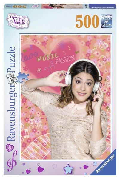 RAV14490 - Puzzle - 500 Pezzi - VIOLETTA - 36 x 49 cm - 1