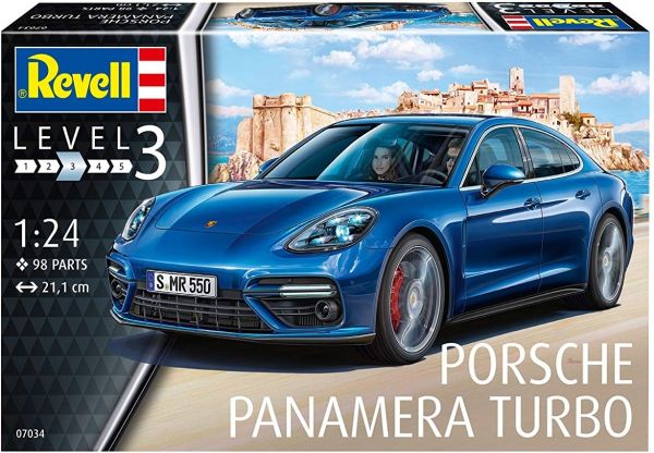 REV07034 - PORSCHE Panamera modello turbo da montare e verniciare - 1