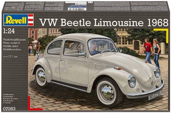 REV07083 - VOLKSWAGEN Beetle 1500 Limousine modello 1968 da montare e verniciare - 1