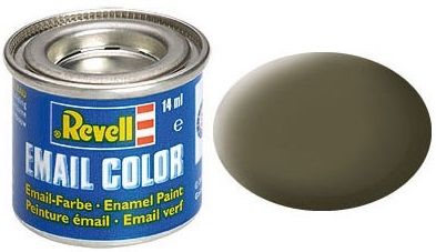 REV32146 - Smalto opaco verde oliva NATO 14ml - 1