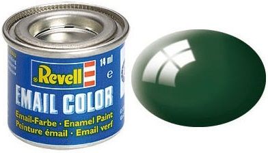 REV32162 - Vernice Smaltata Verde Scuro Lucida 14ml - 1