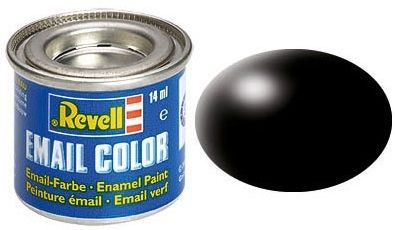 REV32302 - Smalto nero satinato 14ml - 1