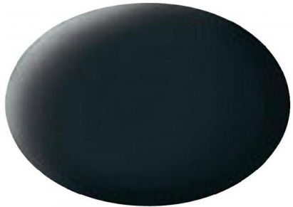 REV36106 - Colore acrilico nero catrame opaco vasetto da 18 ml - 1