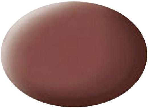 REV36137 - Colore acrilico rosso mattone opaco vasetto da 18 ml - 1