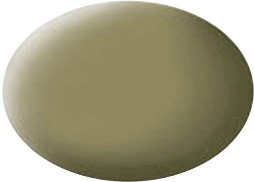 REV36186 - Colore acrilico grigio kaki opaco vasetto da 18 ml - 1
