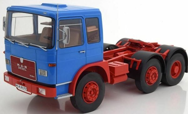 RK180051 - MAN F7 16.304 6x2 1972 blu limitata a 750 esemplari - 1