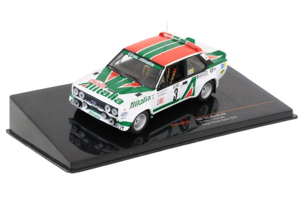 IXORAC446A.22 - FIAT 131 Abarth #3 1979 Rally di Monte Carlo M.ALEN / I.KIVIMAKI - 1