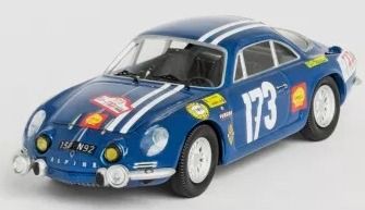 TRORRAL132 - RENAULT-ALPINE A110 #173 TAP Rallye 1968 G.HOUEL / J.GOSSELIN - 1