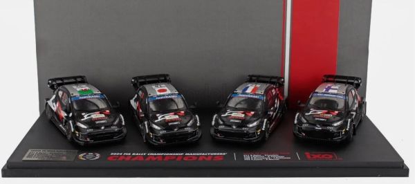 IXORAM966SET.2 - Set di 4 TOYOTA GR Yaris Rally1 Hybrid FIA Champions 2024 - 1