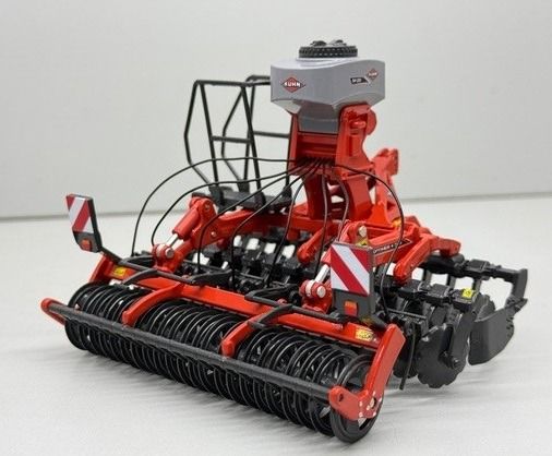 REP414 - Coltivatore KUHN Optimer 303 con tramoggia grigia SH201 - 1