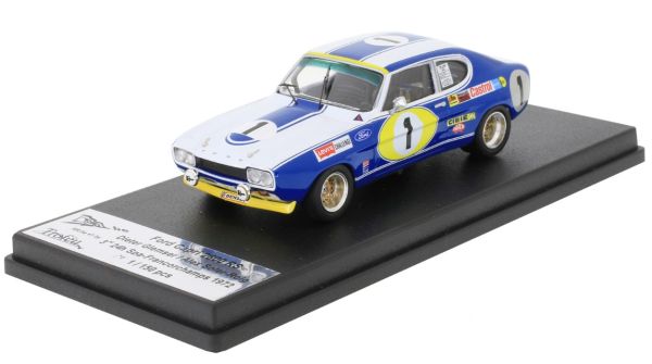TRORRBE41 - FORD Capri 2600 RS #1 3e SPA Francorchamps 1972 D.GLEMSER / A.SOLER-ROIG - Tiratura limitata a 150 esemplari. - 1