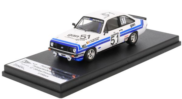TRORRBE45 - FORD Escort MKII RS2000 #51 12e 24H SPA Francorchamps 1981 P.VAN DE VELDE / R.HANON - Edizione limitata a 150 esemplari. - 1