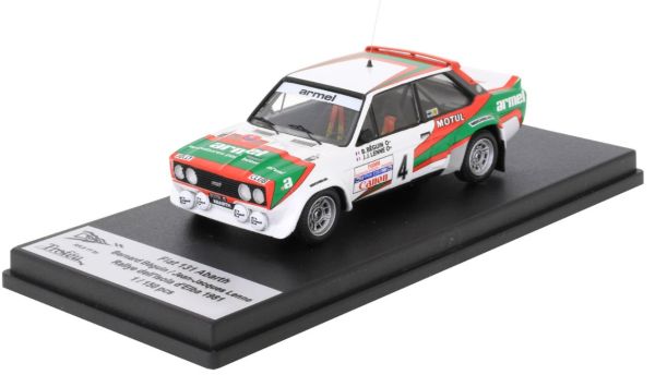 TRORRIT11 - FIAT 131 Abarth #4 Rallye dell'Isola d'Elba 1981 B.BEGUIN / J-J.LENNE - Tiratura limitata a 150 esemplari. - 1