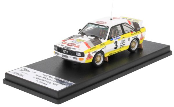 TRORRSE22 - AUDI Sport Quattro n°3 4° al Rally di Svezia 1985 H.MIKKOLA / A.HERTZ - Tiratura limitata a 150 esemplari. - 1