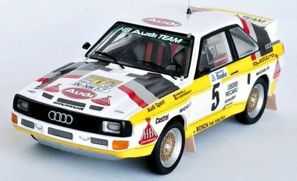 TRORRSE23 - AUDI Sport Quattro #5 Rally Svezia 1985 W.RÖHRL / C.GEISTDÖRFER - Tiratura limitata a 150 esemplari. - 1
