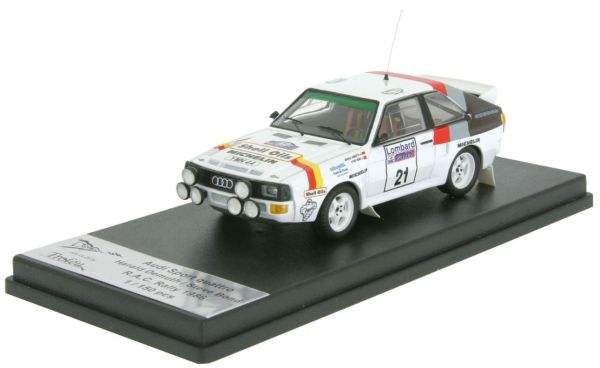 TRORRUK26 - AUDI Quattro Sport #21 Rally RAC Lombardia 1986 H.DEMUTH / S.BOND - 1