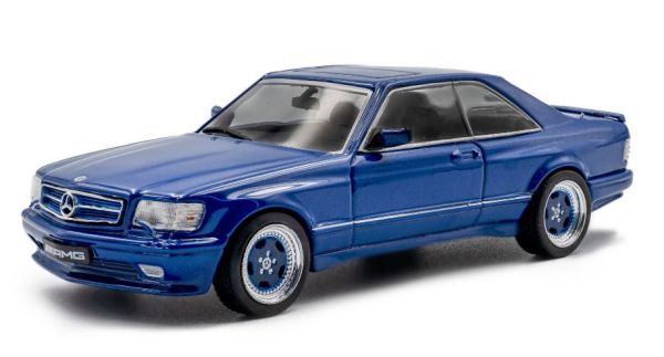 SOL4310907 - MERCEDES-BENZ 560 SEC AMG Widebody 1990 Linarite Blue Pearl - 1