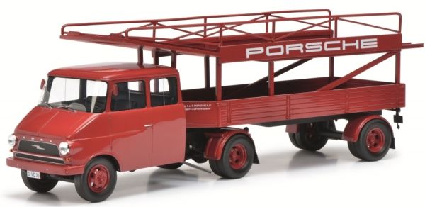 SCH084 - Rimorchio portaauto OPEL Blitz Racing 4x2 PORSCHE - 1