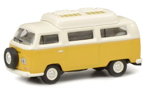 SCH26444 - Camper VOLKSWAGEN T2 giallo e bianco - 1