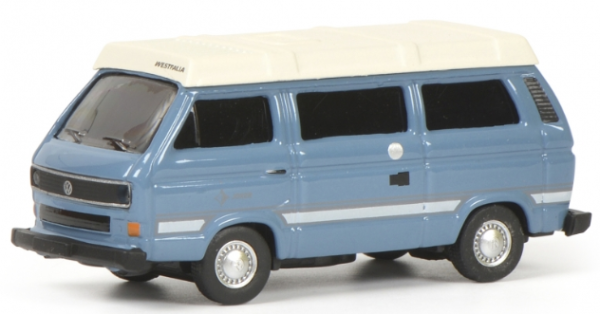 SCH26445 - VOLKSWAGEN T3 Joker camper blu tetto bianco - 1