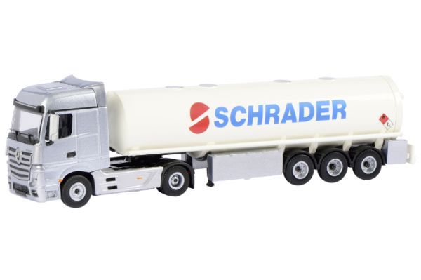 SCH22070 - MERCEDES BENZ Actros 4x2 con semicarro SCHRADER 3 assi - 1