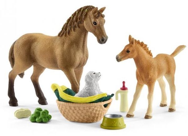 SHL42432 - Horse Club Sarah Baby Animal Care - 1