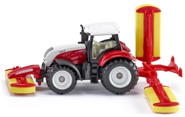 SIK1672 - Trattore STEYR 6230 CVT con gruppo falciante POTTINGER - 1