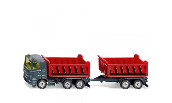 SIK1685 - Autocarro SCANIA 6x4 ribaltabile con rimorchio ribaltabile - 1