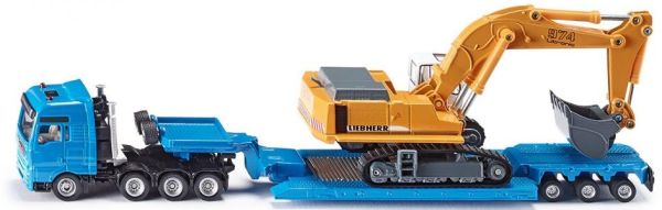 SIK1847 - MAN 8x4 con carrello a 3 assi ed escavatore LIEBHERR 974 Litronic - 1