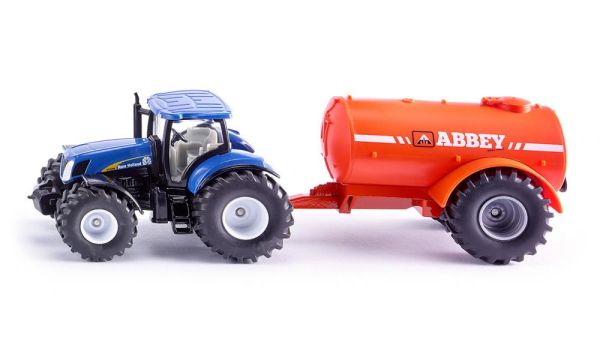 SIK1945 - NEW HOLLAND T7070 con cisterna per liquami ABBEY 1 asse - 1