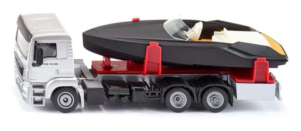 SIK2715 - MAN LKW 6x2 forwarder con barca - 1
