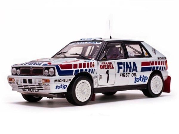 SUN3119 - LANCIA DELTA HF INTEGRALE 16 V #1 AURIOL/OCCELI SAN REMO 1991 1° - 1
